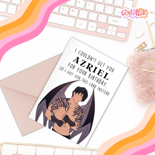 Azriel Birthday Card