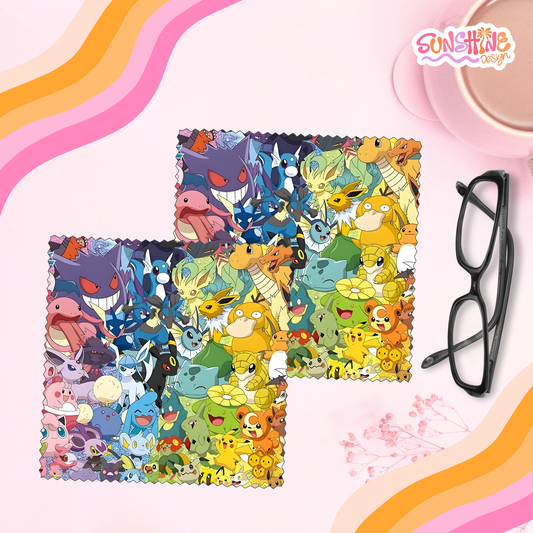 Pokemon Glasses Cloth