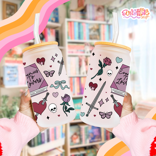 Copo de Vidro de Inimigos a Amantes