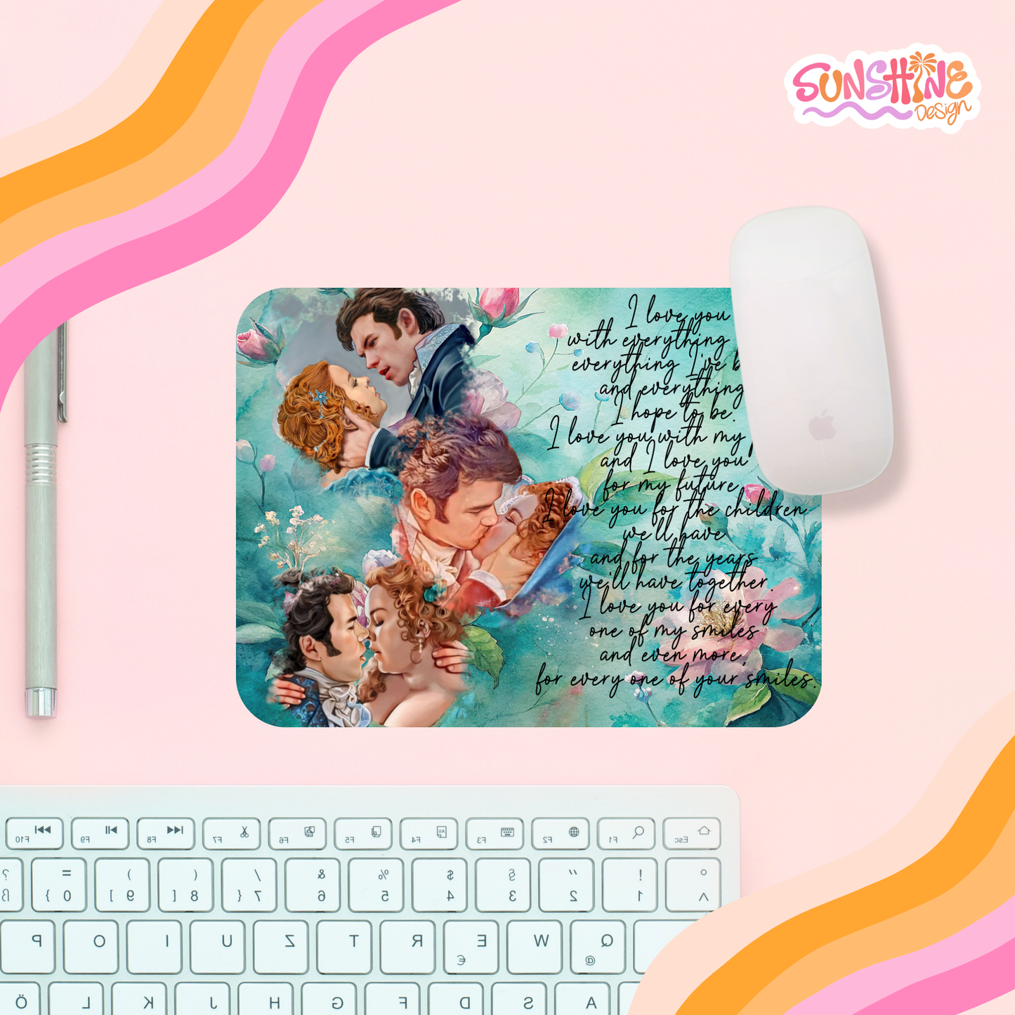 Tapete de rato Penelope & Colin