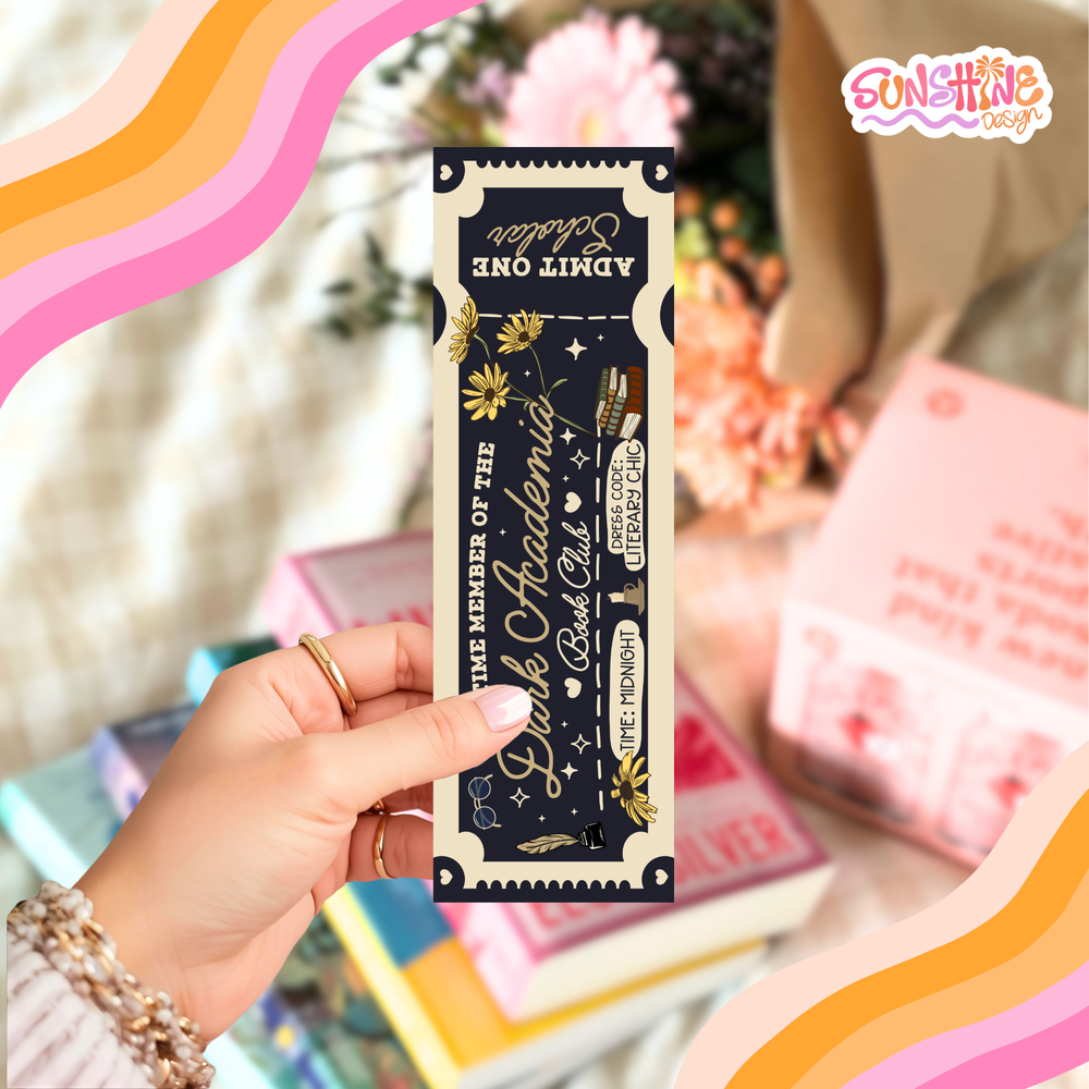 Dark Academia Bookmark