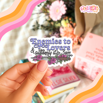 Autocolante "De Inimigos a Amantes"