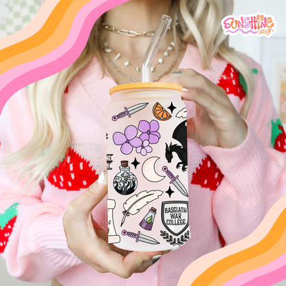 War College Glass Cup