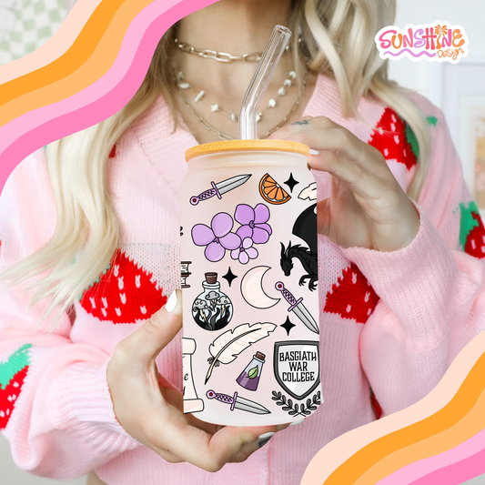 War College Glass Cup