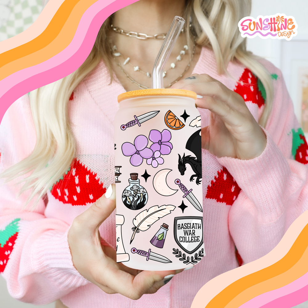 War College Glass Cup