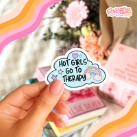 Load image into Gallery viewer, Girls Go to Therapy Sticker
