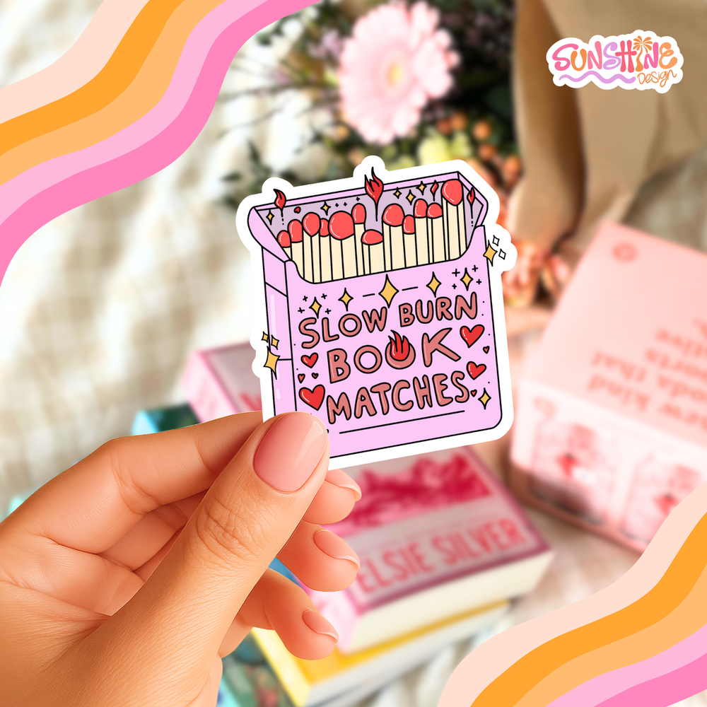 Book Matches Sticker