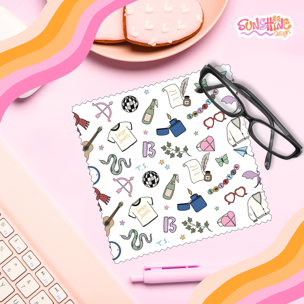 Swiftie Glasses Cloth
