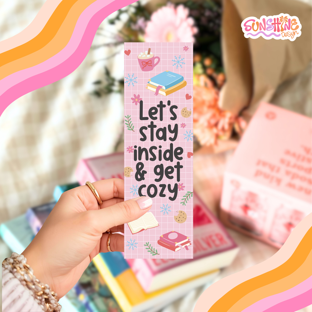 Let's Get Cozy Bookmark