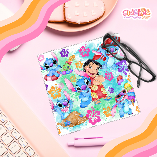 Lilo & Stitch Glasses Cloth