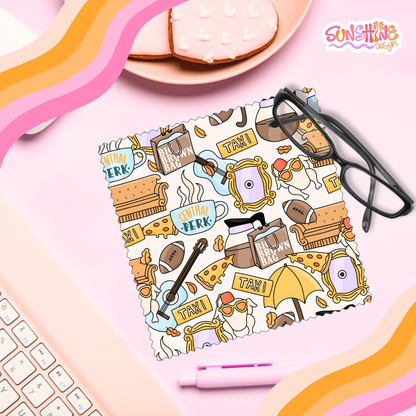 Friends Glasses Cloth