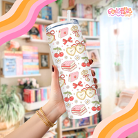 Load image into Gallery viewer, Romantic Bookish Tumbler

