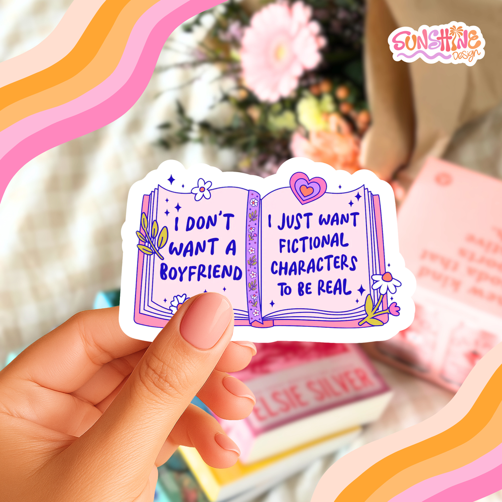 Fictional Boyfriend Sticker