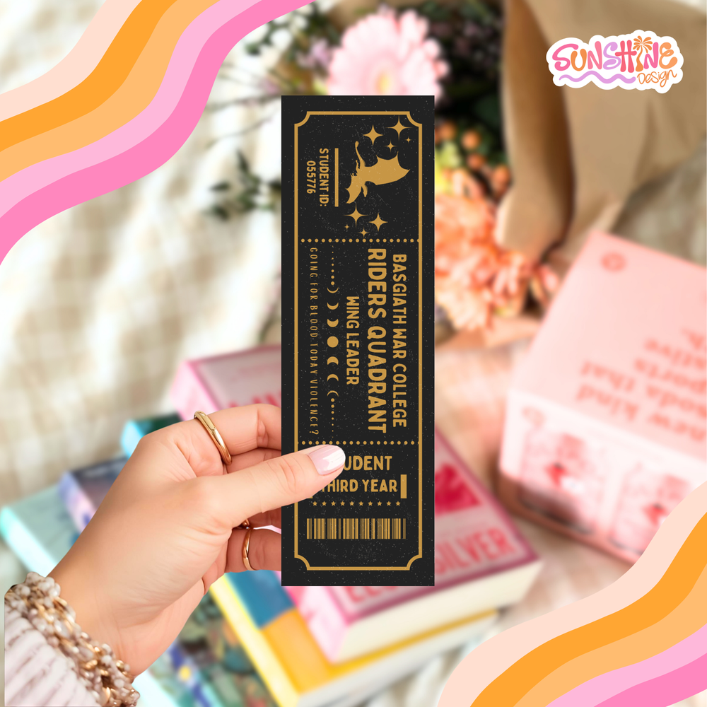 Basgiath College Bookmark