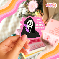 Load image into Gallery viewer, Scary Movies Sticker
