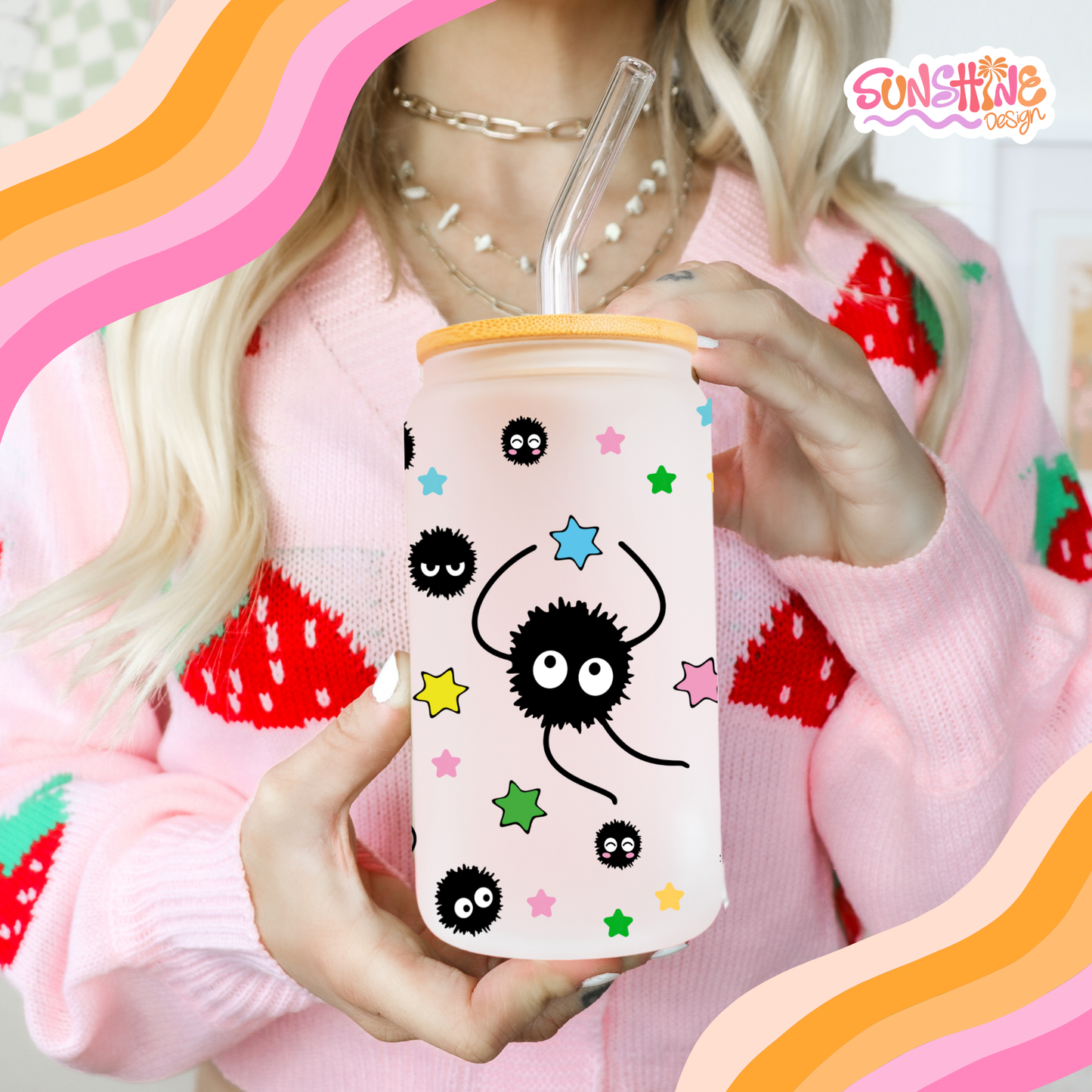 Soot Sprites Glass Cup