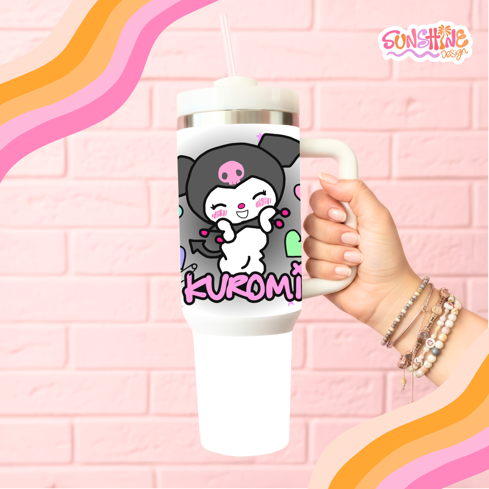 Kawaii Kuromi Tumbler
