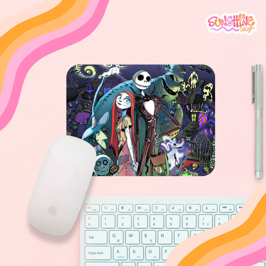 Jack & Sally Mouse Pad