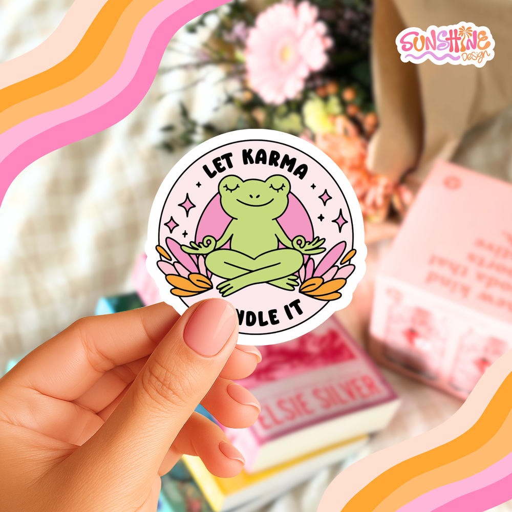 Let Karma Sticker