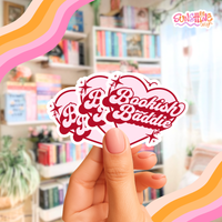Load image into Gallery viewer, Bookish Baddie Sticker
