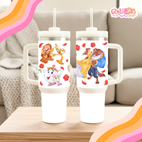 Load image into Gallery viewer, Beauty and Beast Tumbler
