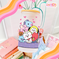 Load image into Gallery viewer, BTS Glass Cup
