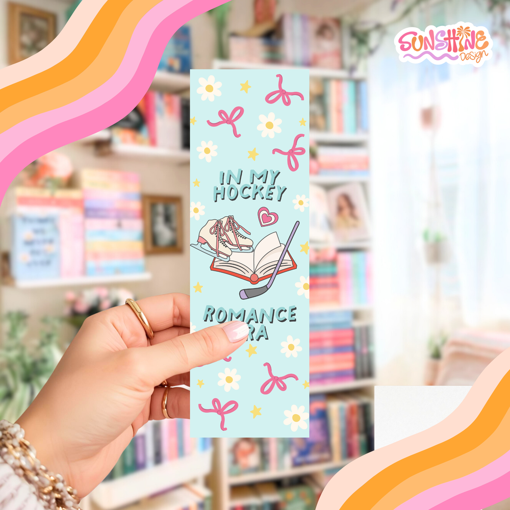 Hockey Romance Bookmark