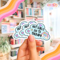 Load image into Gallery viewer, Girls Go to Therapy Sticker
