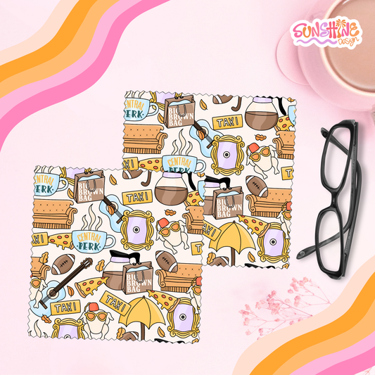 Friends Glasses Cloth