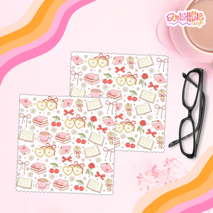 Pano para óculos Coquette