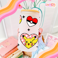 Load image into Gallery viewer, Electric Heart Glass Cup
