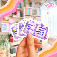 Load image into Gallery viewer, Fictional Boyfriend Sticker
