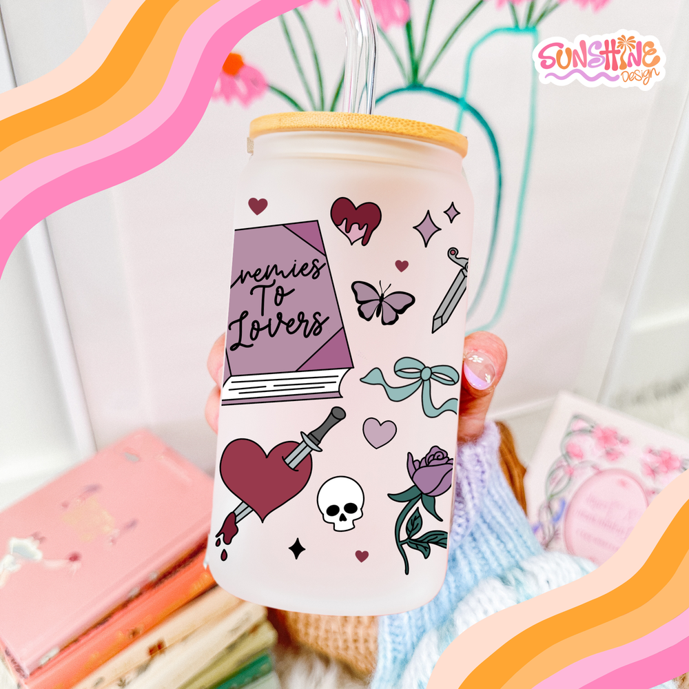 Enemies to Lovers Glass Cup