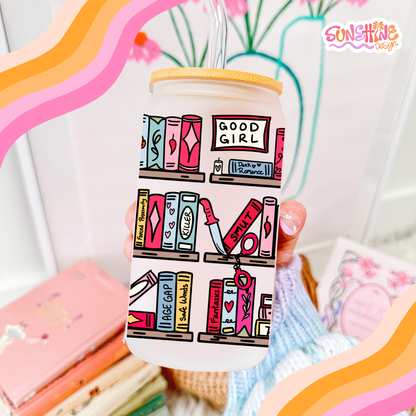 Copo de vidro Cozy Reads