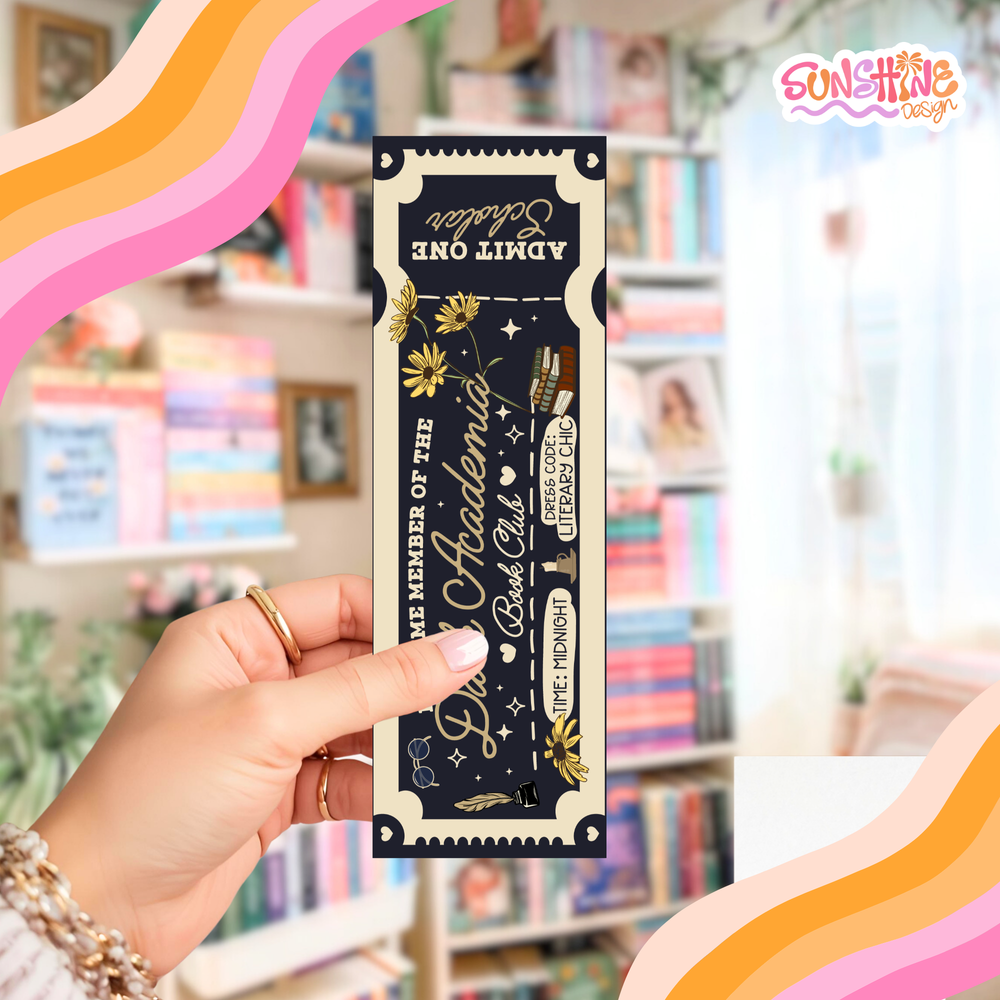 Dark Academia Bookmark
