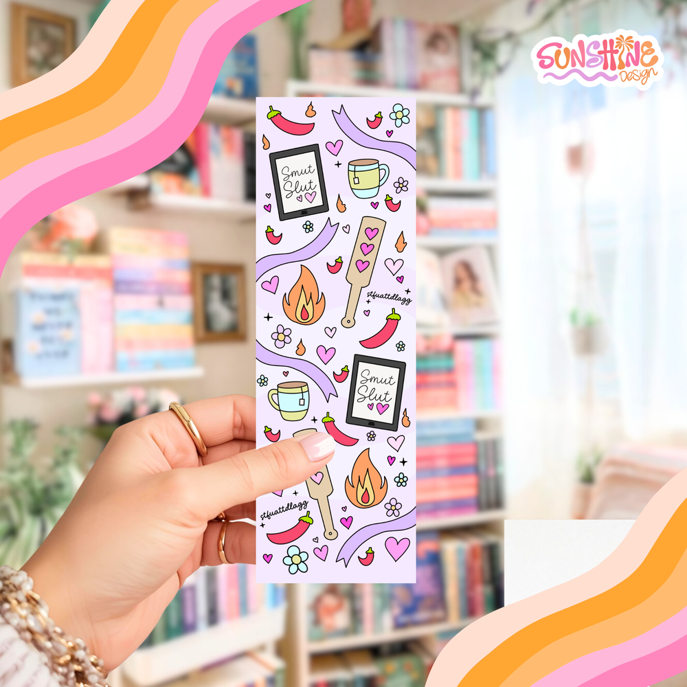 Spice Pink Romance Bookmark