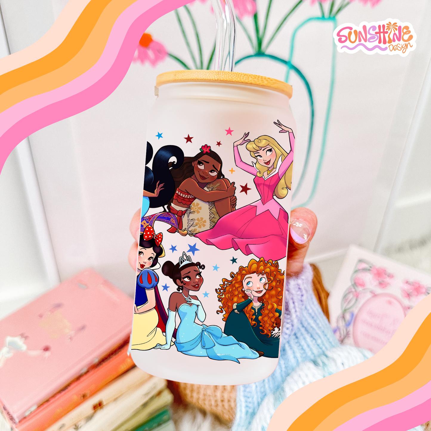 Taça de vidro Princesa