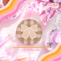 Load image into Gallery viewer, Almond Bow Coaster
