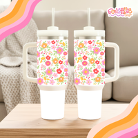 Load image into Gallery viewer, Blooming Flowers Tumbler
