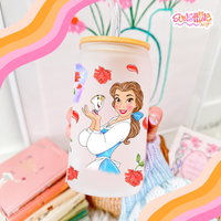 Load image into Gallery viewer, Beast &amp; Beauty Glass Cup
