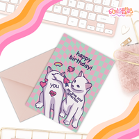 Load image into Gallery viewer, Love Affection Birthday Card
