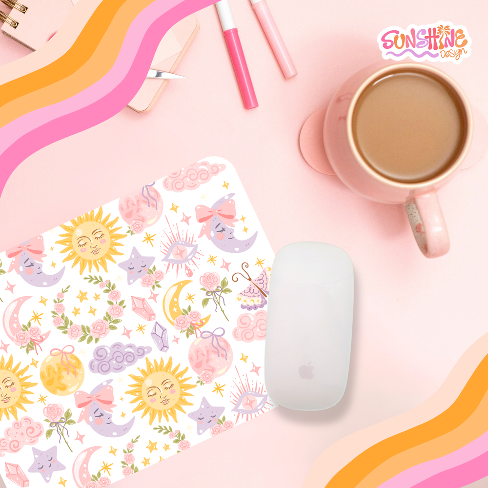 Magic Crystals Mouse Pad