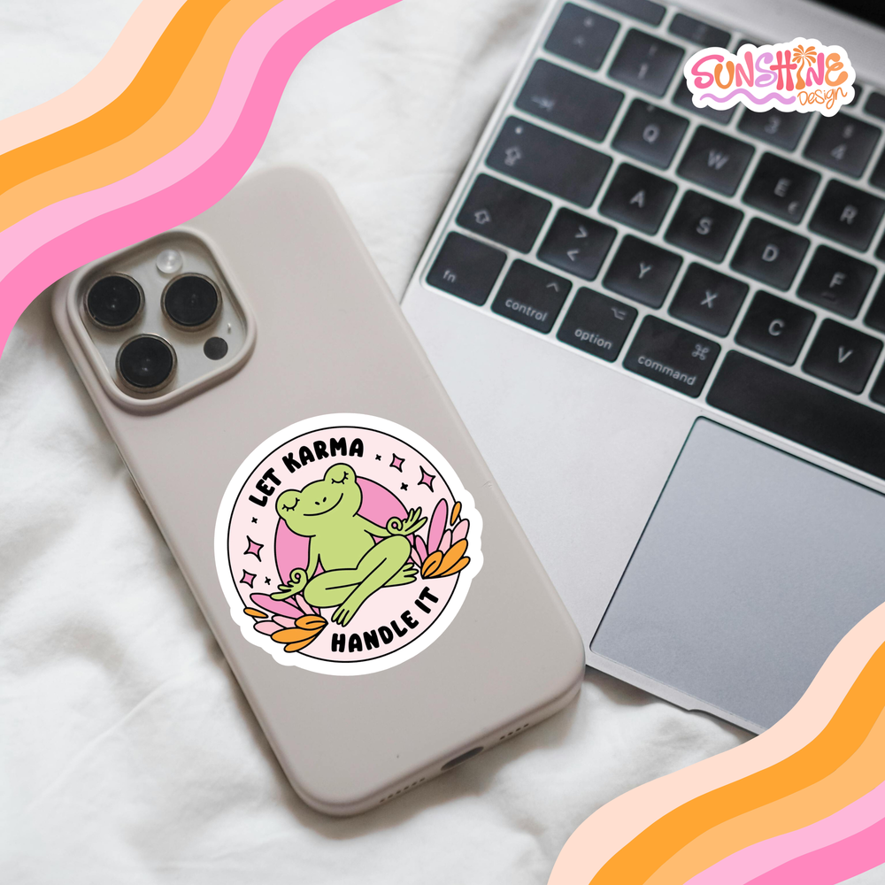 Let Karma Sticker