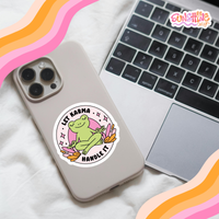 Load image into Gallery viewer, Let Karma Sticker
