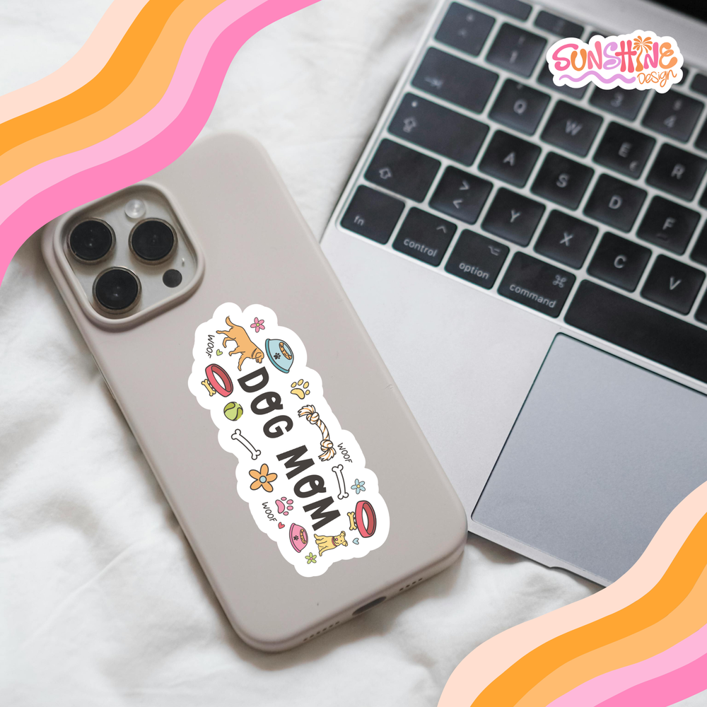 Dog Mom Sticker