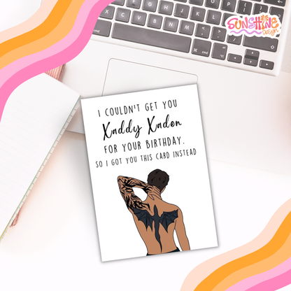 Xaddy Xaden Birthday Card