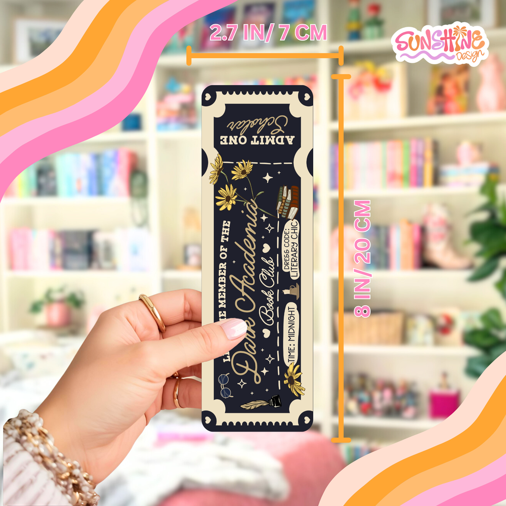 Dark Academia Bookmark