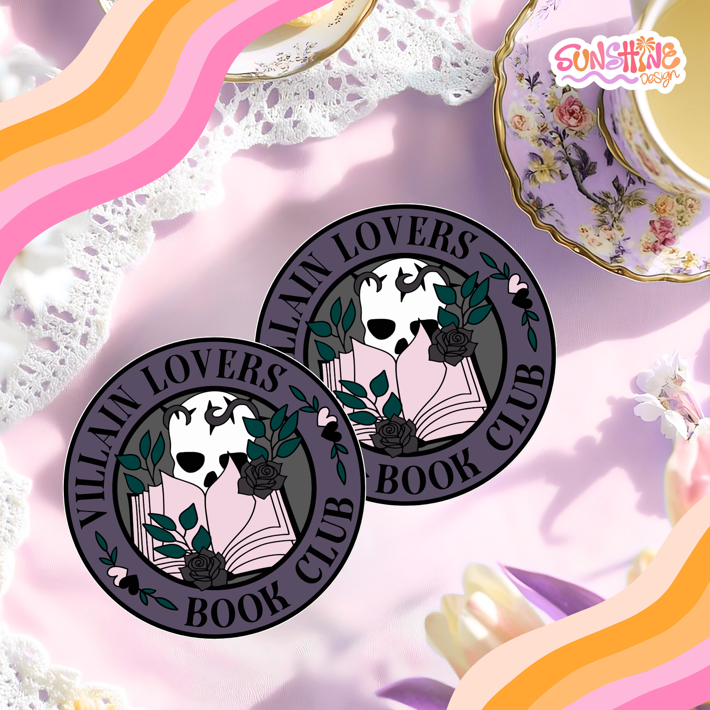 Montanha-russa com vibrações de vilão