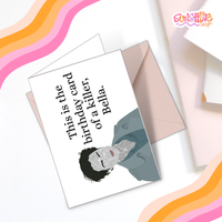 Load image into Gallery viewer, Sparkly Vampire Birthday Card
