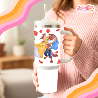 Load image into Gallery viewer, Beauty and Beast Tumbler
